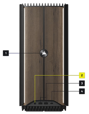 Headphone/mic combo port