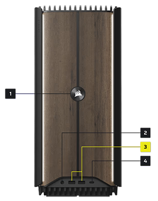 USB type-A ports