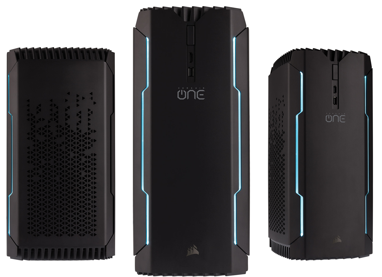 Corsair One Pro Gtx 1080 Ti M 2 Ssd Compact Vr Gaming Pc Ln83674 Cs 9000009 Uk Scan Uk