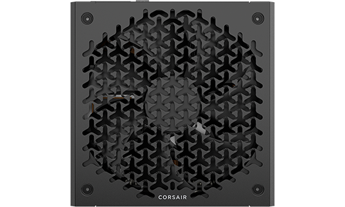 Image of the top of the PSU showing the fan