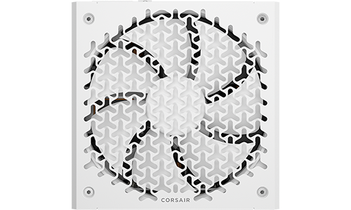 Image of the top of the PSU showing the fan