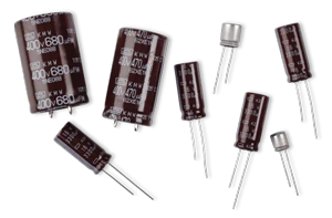 105 degree rated japanese capacitors