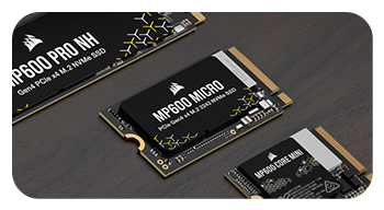 Corsair MP600 MICRO 1TB M.2 (2242) PCIe Gen 4 NVMe SSD/Solid State