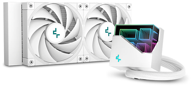 DeepCool LT520 WH AIO Premium Intel/AMD Liquid/Water CPU Cooler