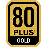 80 Plus Gold certified
