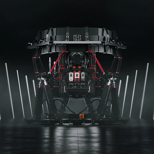 Immersive racing simulator motion rig