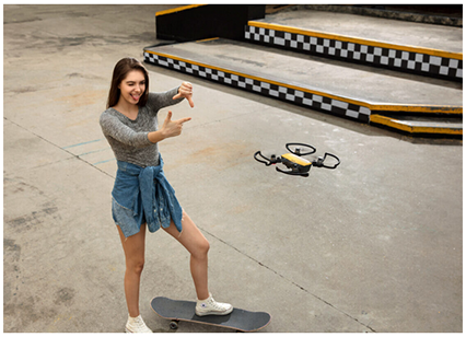 Spark Drone gesture movement