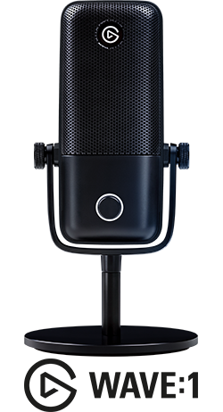 TactileMute Anti-Clipping Technology Elgato Wave:1 Premium USB Condenser Microphone and Digital Mixing Solution Streaming and Podcasting 