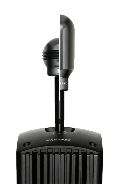 Upright view of Split Gear shift depicting a choice between a taller 'H Knob' and spherical 'Sequential Knob'