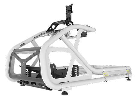 ClubSport GT Cockpit in White from Fanatec.