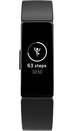 トレーニング用品 Fitbit InspireHR Black FB413BKBK-FRCJK Fitbit FB413BKBK Inspire HR Fitness Tracker with Heart Rate