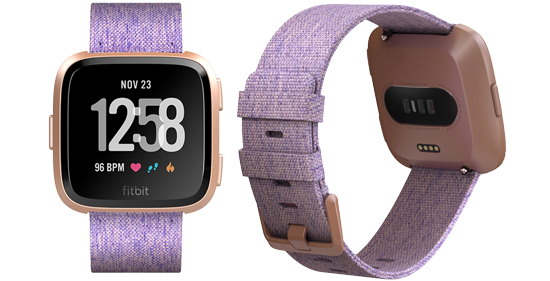 FitBit Versa Special Edition Lavender Smart Watch LN89279