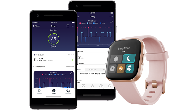 fitbit versa 2 sleep tracking