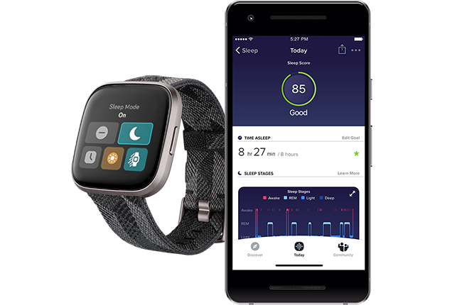 fitbit versa 2 sleep tracking not working