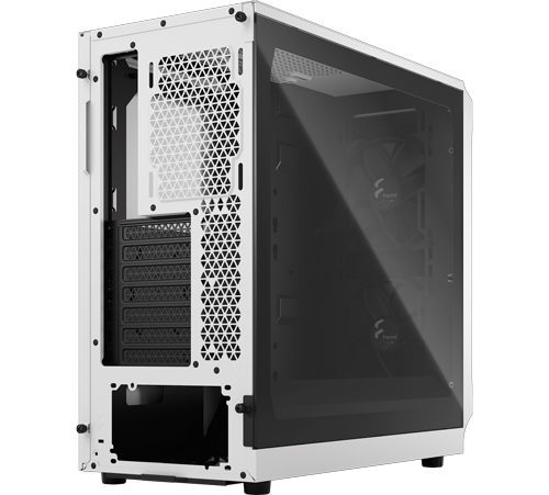 Fractal Design Focus 2 White Mid Tower Tempered Glass PC Case