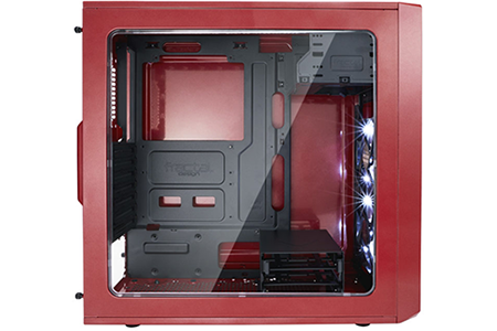 Guinness forord børste Fractal Design Focus G Mystic RED Mid Tower Case with Window LN82943 -  FD-CA-FOCUS-RD-W | SCAN UK