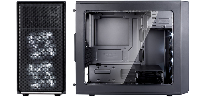 Fractal Design Black Focus G Mini Micro Atx Pc Gaming Case Ln054 Fd Ca Focus Mini Bk W Scan Uk