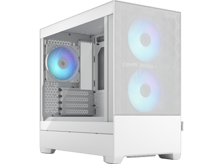 Fractal Design Pop Air RGB - White TG Clear Tint - Chassi