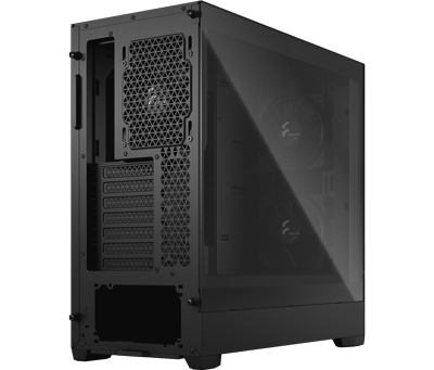 Fractal Pop Silent Black Mid Tower Tempered Glass PC Case