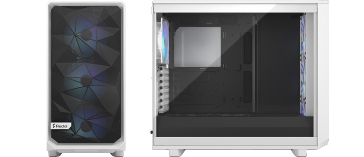 Fractal Meshify 2 RGB White TG Clear Tint PC Case