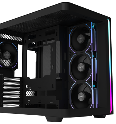 Side view of case main side