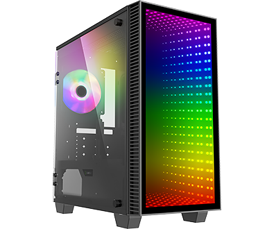 tempered glass side panel