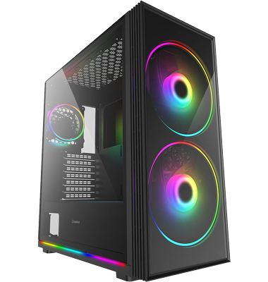 tempered glass side panel