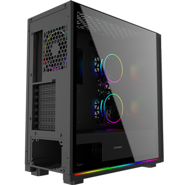 tempered glass side panel