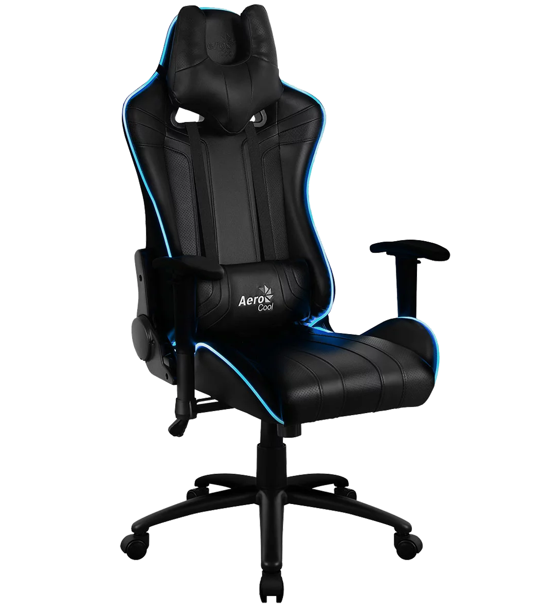 Aerocool AC120 AIR Black Gaming Chair with RGB Lighting