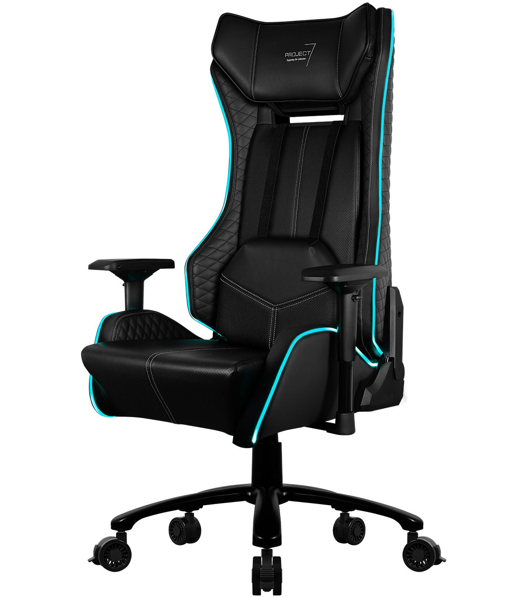 Aerocool Project 7 Black RGB Gaming Chair LN92206 - ACGC ...