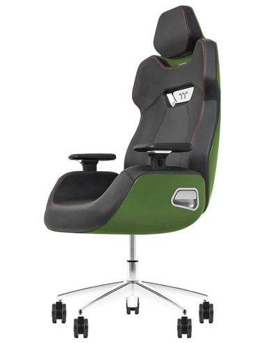 Thermaltake Argent E700 Gaming Chair Racing Green Real Leather Ln121300 Ggc Arg Bglfdl Uk Scan Uk