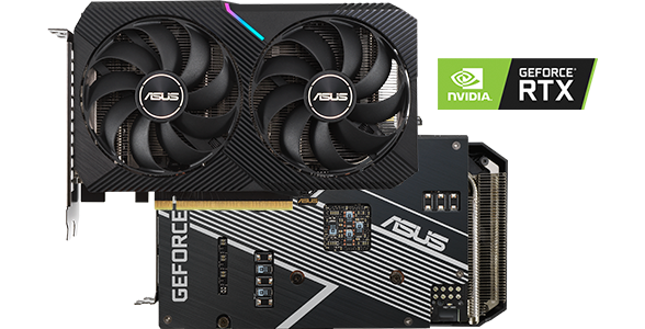 ASUS NVIDIA GeForce RTX 3060 12GB DUAL OC Ampere Graphics Card