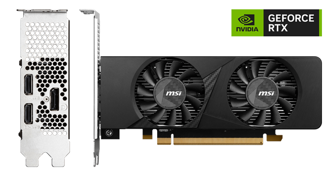 MSI NVIDIA GeForce RTX 3050 LP OC