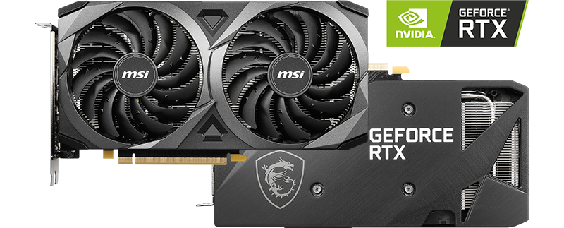 MSI NVIDIA GeForce RTX 3050 VENTUS 2X GPU 