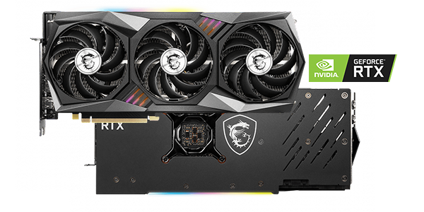 MSI NVIDIA GeForce RTX 3070 8GB GAMING Z TRIO Ampere Graphics Card