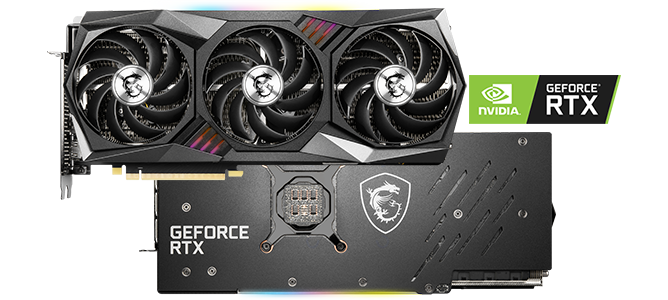 MSI NVIDIA GeForce RTX 3080 GAMING Z TRIO 10GB GPU