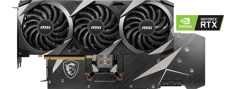 MSI NVIDIA GeForce RTX 3080 Ti VENTUS 3X  12GB GPU 