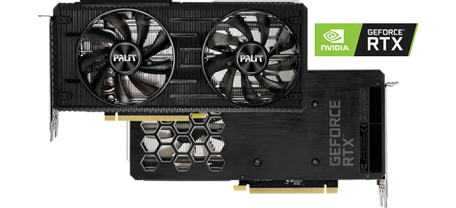 Palit NVIDIA GeForce RTX 3060 Ti DUAL V1 LHR Graphics Card 