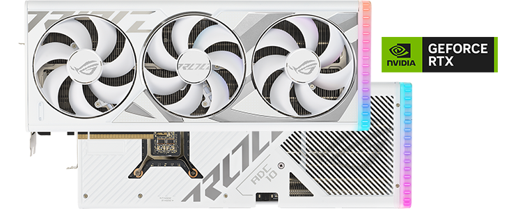 ASUS NVIDIA GeForce RTX 4080 SUPER 16GB ROG STRIX OC White Edition