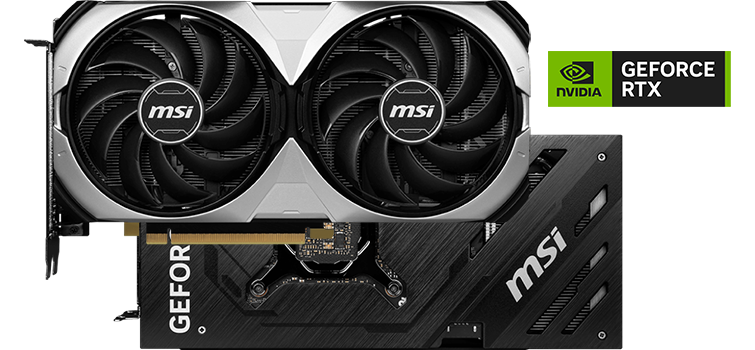 MSI NVIDIA GeForce RTX 4070 Ti SUPER 16GB VENTUS 2X OC Ada