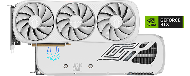 ZOTAC NVIDIA GeForce RTX 4080 SUPER 16GB Trinity White OC Edition