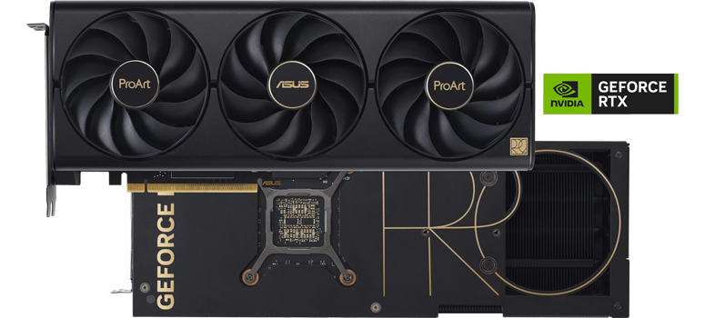 ASUS PROART-RTX4070TI-O12G ProArt GeForce RTX™ 4070 SUPER OC Edition 12GB GDDR6X | Graphics