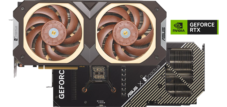 Asus GeForce RTX 4080 PCIe 4.0 Noctua Overclocked Graphics Card,  (RTX4080-O16G-NOCTUA)