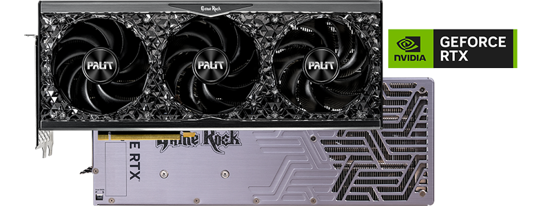 Palit NVIDIA GeForce RTX 4080 16GB GameRock OmniBlack Ada Lovelace Graphics Card LN130605 - NED4080019T2-1030Q | SCAN UK