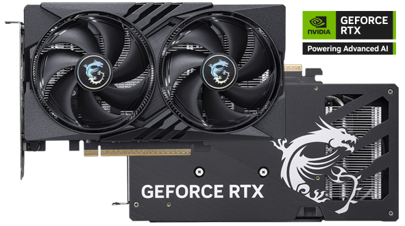 MSI NVIDIA GeForce RTX 5050 8GB GAMING OC Blackwell Graphics Card