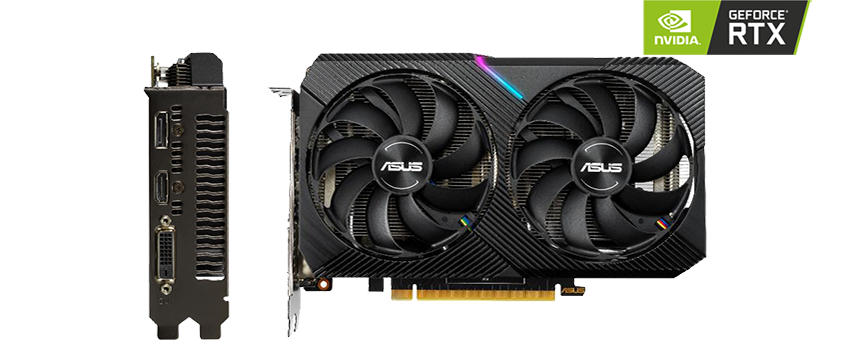 Asus Nvidia Geforce Rtx 60 Dual Oc Mini 6gb Turing Graphics Card Ln Dual Rtx60 O6g Mini Scan Uk