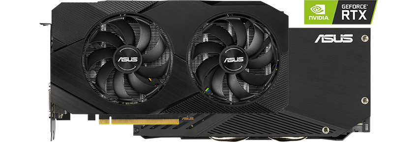 ASUS Dual GeForce RTX™ 2060 EVO 12GB GDDR6, Graphics Card