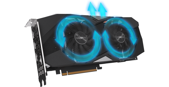 Gigabyte NVIDIA GeForce RTX 2060 6GB WINDFORCE OC Turing Graphics Card ...