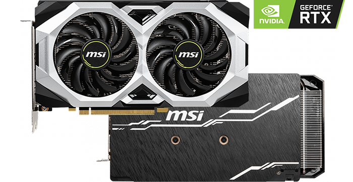 MSI NVIDIA GeForce RTX 2060 SUPER 8GB VENTUS GP OC Turing Graphics