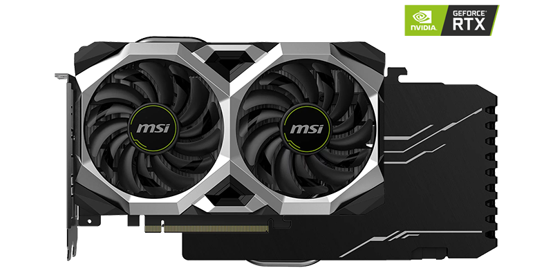 Msi Nvidia Geforce Rtx 60 6gb Ventus Xs Oc Turing Graphics Card Ln Rtx 60 Ventus Xs 6g Oc Scan Uk